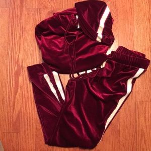2 piece Valor sweat suit